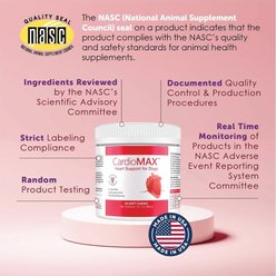 CardioMAX Heart Support Supplement Soft Chews for Dogs, 60 count slide 2 of 9