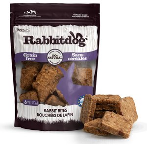 Palz&Co Rabbitdog Rabbit Grain-Free Soft & Chewy Bites Dog Treats, 6-oz bag