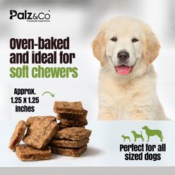 Palz&Co Moodog Beef Grain-Free Soft & Chewy Bites Dog Treats, 6-oz bag slide 2 of 9