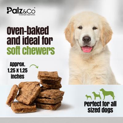 Show full view: Palz&Co Moodog Beef Grain-Free Soft & Chewy Bites Dog Treats, 6-oz bag slide 7 of 10