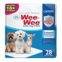 Four Paws Wee-Wee Superior Performance Little Dog Pee Pads, 16.5 x 23.5-in, 28 count