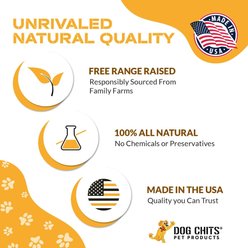 Dog Chits 6 to 9-in Lamb Trachea Dog Natural Chew Treats, 8-oz bag slide 2 of 6