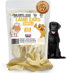 Dog Chits 4-in Lamb Ears Dog Natural Chew Treats, 35 count slide 1 of 7