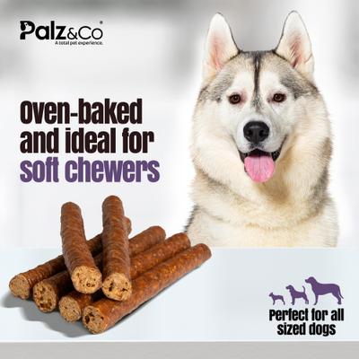 Show full view: Palz&Co Rabbitdog Rabbit Grain-Free Soft & Chewy Sausage Dog Treats, 12-oz bag, 8 count slide 7 of 10