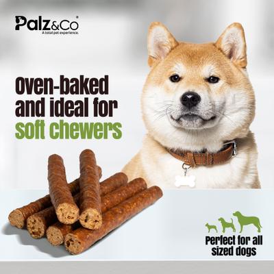 Show full view: Palz&Co Moodog Beef Grain-Free Soft & Chewy Sausage Dog Treats, 12-oz bag, 8 count slide 7 of 10