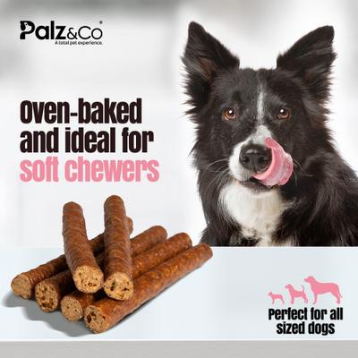 Show full view: Palz&Co Hogdog Pork Grain-Free Soft & Chewy Sausage Dog Treats, 12-oz bag, 8 count slide 7 of 10