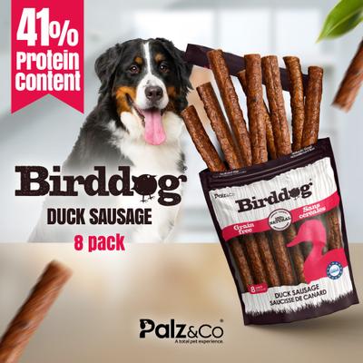 Show full view: Palz&Co Birddog Duck Grain-Free Soft & Chewy Sausage Dog Treats, 12-oz bag, 8 count slide 4 of 10