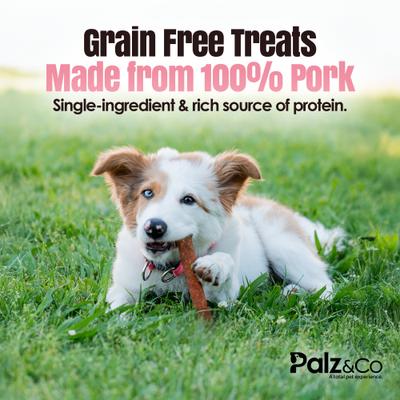 Show full view: Palz&Co Hogdog Pork Grain-Free Soft & Chewy Sausage Dog Treats, 20-oz bag, 20 count slide 5 of 10
