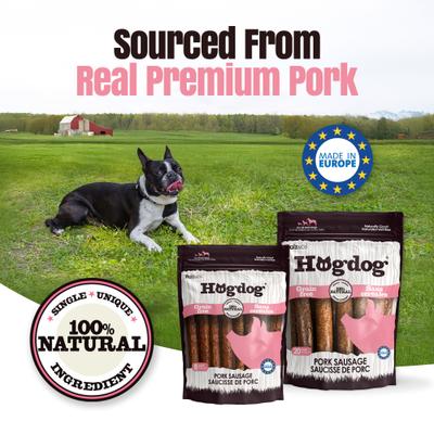 Show full view: Palz&Co Hogdog Pork Grain-Free Soft & Chewy Sausage Dog Treats, 20-oz bag, 20 count slide 8 of 10