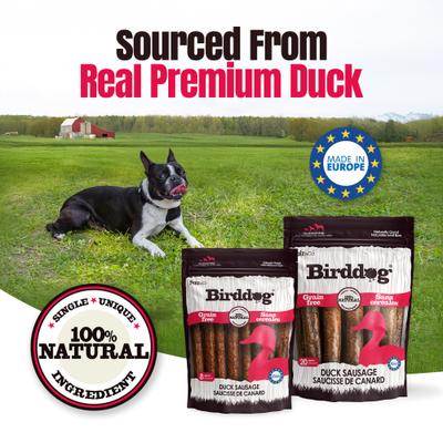 Show full view: Palz&Co Birddog Duck Grain-Free Soft & Chewy Sausage Dog Treats, 20-oz bag, 20 count slide 8 of 10