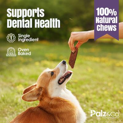 Show full view: Palz&Co Rabbitdog Rabbit Grain-Free Jerky Dog Treats, 8-oz bag, 10 count slide 9 of 10