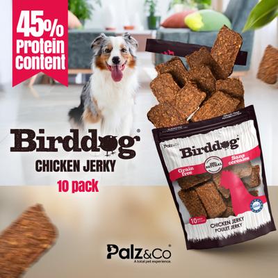 Show full view: Palz&Co Birddog Chicken Grain-Free Jerky Dog Treats, 12-oz bag, 10 count slide 4 of 10