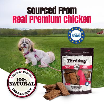 Show full view: Palz&Co Birddog Chicken Grain-Free Jerky Dog Treats, 12-oz bag, 10 count slide 8 of 10
