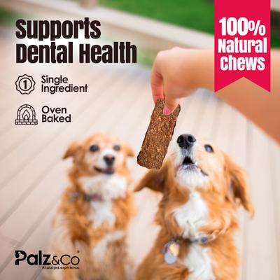 Show full view: Palz&Co Birddog Duck Grain-Free Jerky Dog Treats, 8-oz bag, 10 count slide 9 of 10