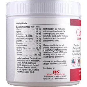 CardioMAX Heart Support Supplement Soft Chews for Dogs, 60 count