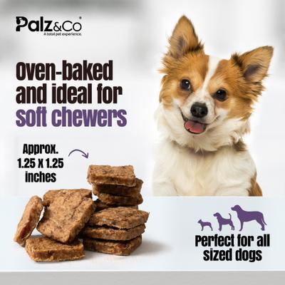 Show full view: Palz&Co Rabbitdog Rabbit Grain-Free Soft & Chewy Bites Dog Treats, 6-oz bag slide 7 of 10
