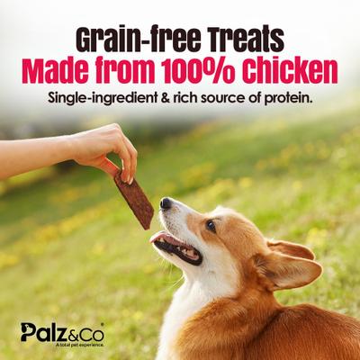 Show full view: Palz&Co Birddog Chicken Grain-Free Jerky Dog Treats, 12-oz bag, 10 count slide 5 of 10