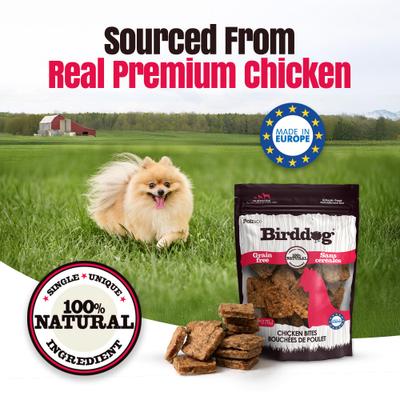 Show full view: Palz&Co Birddog Chicken Grain-Free Soft & Chewy Bites Dog Treats, 6-oz bag slide 8 of 10