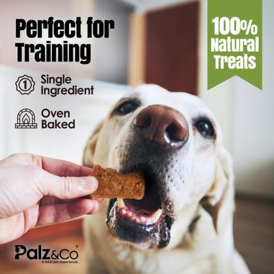 Show full view: Palz&Co Moodog Beef Grain-Free Soft & Chewy Bites Dog Treats, 6-oz bag slide 9 of 10