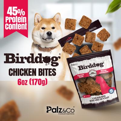 Show full view: Palz&Co Birddog Chicken Grain-Free Soft & Chewy Bites Dog Treats, 6-oz bag slide 4 of 10
