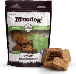 Palz&Co Moodog Beef Grain-Free Soft & Chewy Bites Dog Treats, 6-oz bag