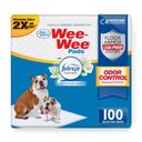 Four Paws Wee-Wee Odor Control Dog Training Pads with Febreze Freshness, 22 x 22-in, 100 count