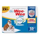 Four Paws Wee-Wee Odor Control Dog Training Pads with Febreze Freshness, 22 x 22-in, 50 count