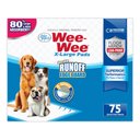 Wee-Wee Pads Superior Performance with Runoff Edge Guard Dog Pee Pads, X-Large, 28 x 34-in, 75 count