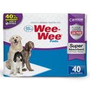 Four Paws Wee-Wee Super Absorbent Dog Pee Pads, 24 x 24-in, 40 count