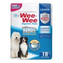 Wee-Wee Pads Superior Performance with Runoff Edge Guard Dog Pee Pads, Gigantic, 27.5 x 44-in, 18 count