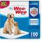 Show in main carousel: Four Paws Wee-Wee Superior Performance Dog Pee Pads, 22 x 22-in, 100 count slide 1 of 13