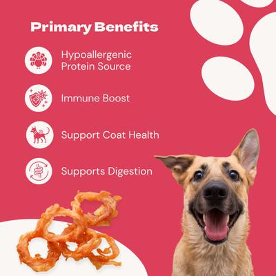 Show full view: Jack PetPals Jack's Favorite Crafted Grain-Free Turkey Tendon Jerky Dog Treats, 2.5-oz slide 5 of 10