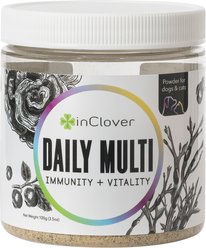 InClover DailyMulti Powder Supplement for Dogs & Cats, 100-gm jar
