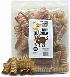 Dog Chits 6-in Beef Trachea Dog Natural Chew Treats, 8 count