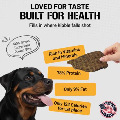 Show full view: Dog Chits Beef Lung Filets Dog Natural Chew Treats, 10-oz bag slide 3 of 8