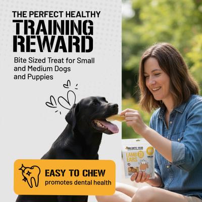 Show full view: Dog Chits 5-in Lamb Ears Dog Natural Chew Treats, 15 count slide 4 of 8