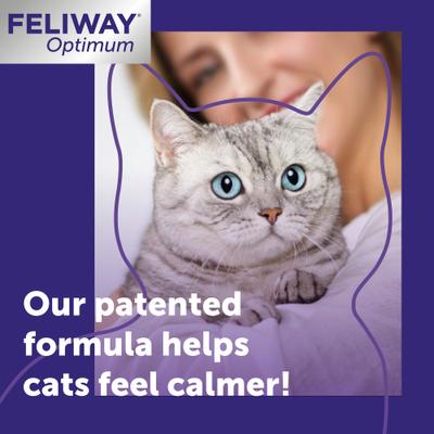 Show full view: Feliway Optimum Enhanced Calming 30 Day Diffuser for Cats slide 3 of 12