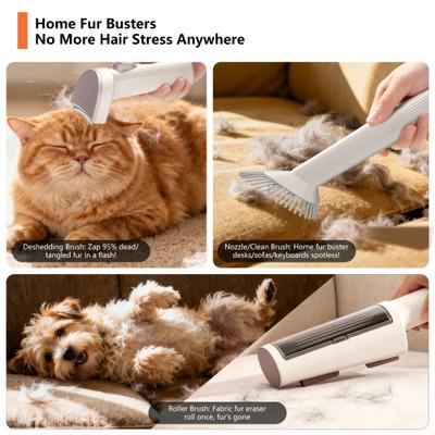 Show full view: PATPET 3.2L Dog & Cat Grooming Vacuum Kit slide 5 of 10