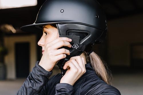 Show full view: Ovation OV Horse Riding Helmet Ear Muffs, Black slide 3 of 4