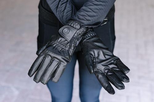 Show full view: Ovation LuxeGrip Winter Barn Glove, Black, X-Large slide 2 of 6
