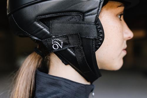 Show full view: Ovation OV Horse Riding Helmet Ear Muffs, Black slide 2 of 4