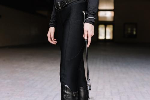 Show full view: County Classic Horse Crop, Black, 16-in slide 3 of 4