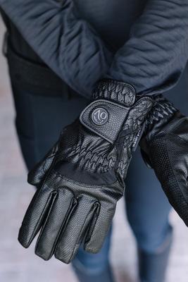 Show full view: Ovation LuxeGrip Winter Barn Glove, Black, X-Large slide 3 of 6