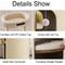 Show in main carousel: NonoPets Multi-Level Space-Saving Modern Cat Tree Tower & Condo with Bed slide 7 of 8