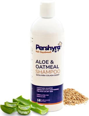Show full view: Pershyra Aloe & Oatmeal Anti-Itch Dog Shampoo, 16-fl oz slide 2 of 8