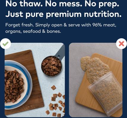 Show full view: ZIWI Peak Mackerel & Lamb Grain-Free Air-Dried Dog Food, 16-oz bag slide 6 of 13