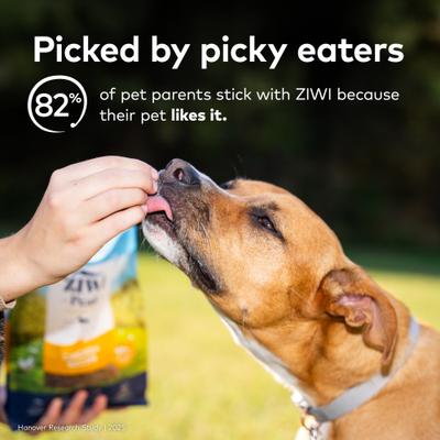 Show full view: ZIWI Peak Mackerel & Lamb Grain-Free Air-Dried Dog Food, 16-oz bag slide 10 of 13