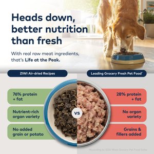 ZIWI Peak Beef Grain-Free Air-Dried Dog Food, 35.2-oz bag