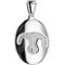Show in main carousel: Thumbies Sterling Custom Pet Nose Print Mid-Size Pendant, Silver slide 1 of 1