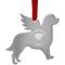 Show in main carousel: Thumbies Stainless Custom Pet Nose Print Dog Ornament, Silver slide 1 of 2